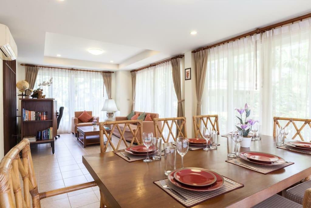 Baan Talay Samran 4 Bedrooms Villa With Beach And 3 Pools Ча Ам Екстериор снимка
